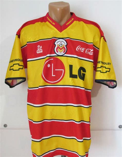 Monarcas Morelia 2003 home football shirt by Alexis Soccer Mexico Mexica morelia jersey # ...