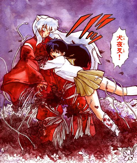 Inuyasha and Kagome - Inuyasha Fan Art (19237621) - Fanpop