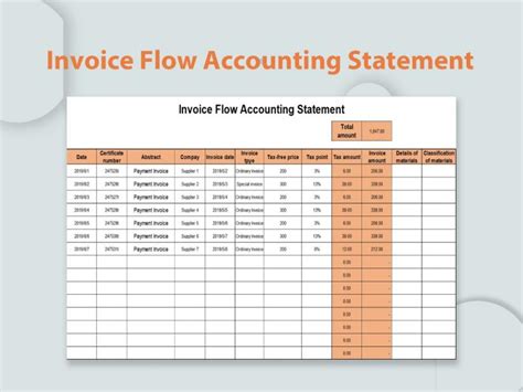 Bill Management Excel Template