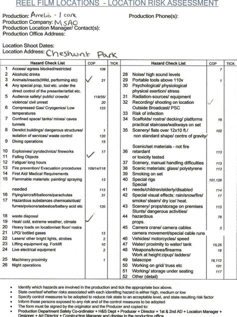 Scout Risk Assessment Template - SampleTemplatess - SampleTemplatess