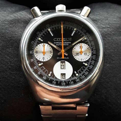 Citizen Bullhead Chronograph - Men's - 1970's - Catawiki