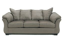 Darcy Cobblestone Sofa Set | Ashley | Furniture Queen in Katy