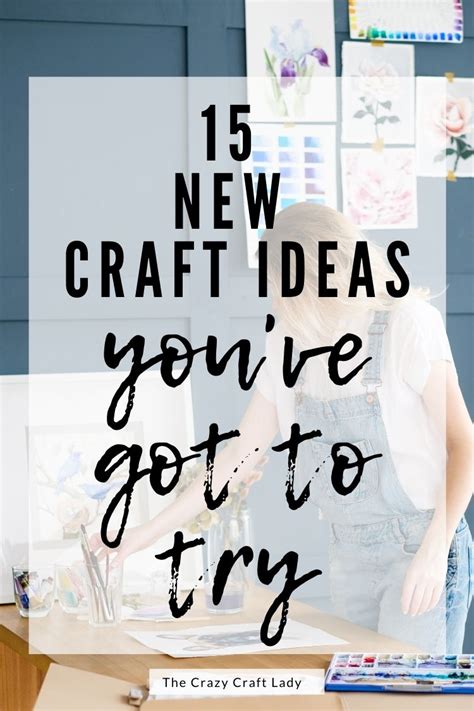 12 New Craft Ideas you NEED to Try in 2023 - The Crazy Craft Lady