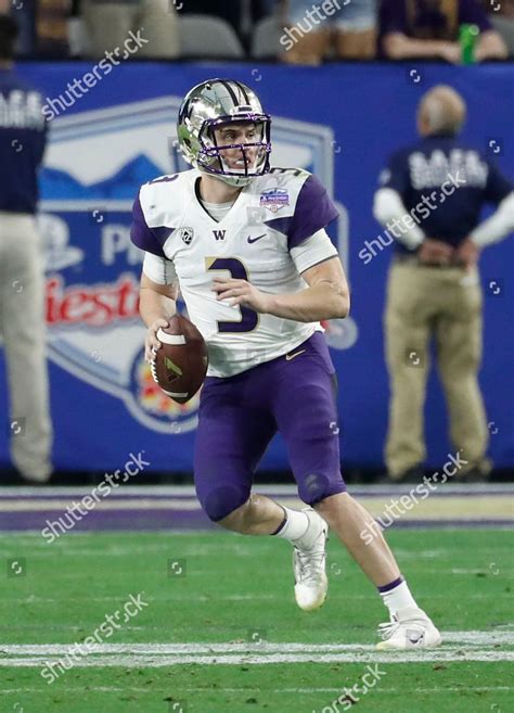 Washington Quarterback Jake Browning 3 Against Editorial Stock Photo ...