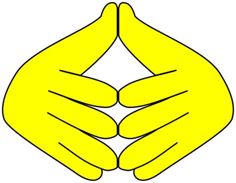 Emojilike Steepled Hands - Openclipart