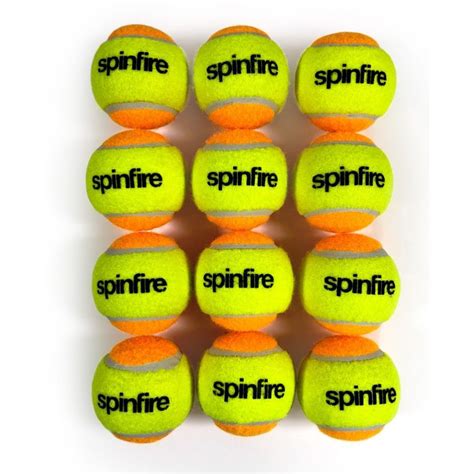 Spinfire Orange Junior Tennis Balls - 12 Pack (Aged 8-10 Years Old) | Tennis Warehouse Australia