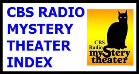 DVP's OLD-TIME RADIO WEBSITE: CBS RADIO MYSTERY THEATER ("A LITTLE NIGHT MURDER")