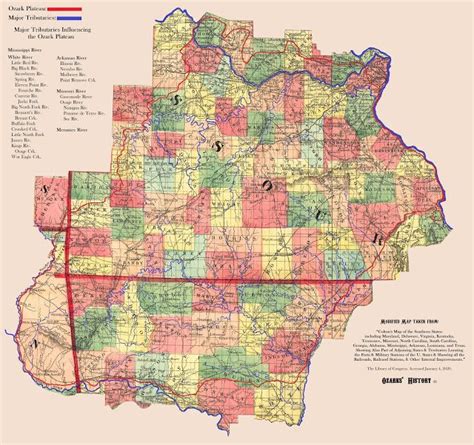 Ozarks' History in 2024 | Ozarks, Ozarks map, Ozark mountains