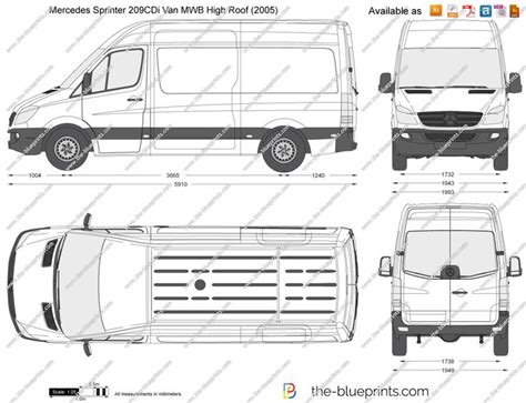 Mercedes sprinter box van dimensions #6 | Mercedes sprinter, Benz ...