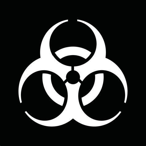 biohazard sign vector 5280478 Vector Art at Vecteezy