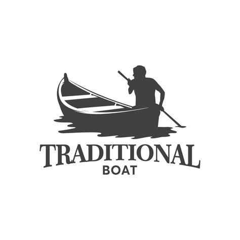 Traditional Boat Logo Design Template Inspiration 14797329 Vector Art at Vecteezy