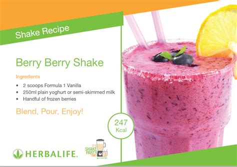 Herbalife Shake Recipes