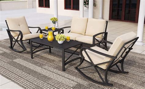 Metal Patio Furniture With Cushions | anacondaamazonisland.com