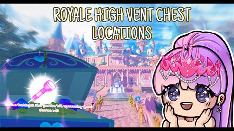 Royale High Chest Locations - Campus 3 Vent Maze! - YouTube