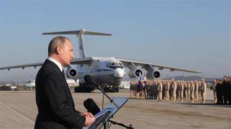 Putin Announces Russian Withdrawal From Syria