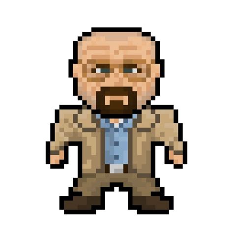 Walter Meme Pixel Art