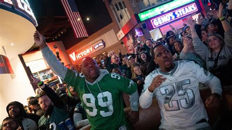 LOOK: Eagles fans celebrate NFC Championship Game win in streets of ...