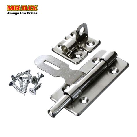 MR.DIY Stainless Steel Door Bolt Lock Latch Set 85404 4 | MR.DIY