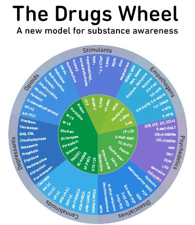 The Drugs Wheel: a new model for substance awareness