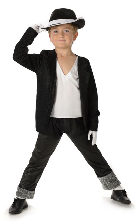 80s Michael Jackson + Hat Boys Fancy Dress Billie Jean Childs Celebrity Costume | eBay