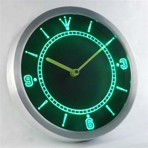 Custom LED Neon Wall Clock - Design Your Own | SafeSpecial