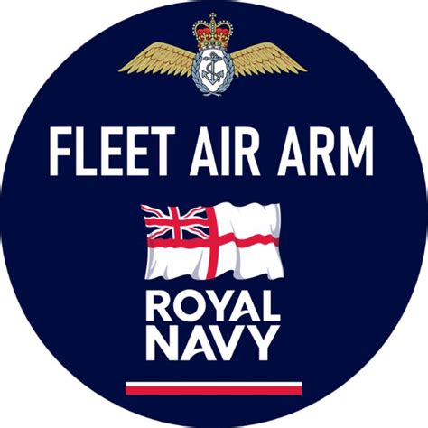 Fleet Air Arm Royal Navy Sign with Eagle