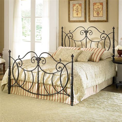 Romance the Bedroom with a Decorative Wrought Iron Bed | Artisan Crafted Iron Furnishings and ...