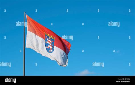 Germany, Hessian Flag Stock Photo - Alamy