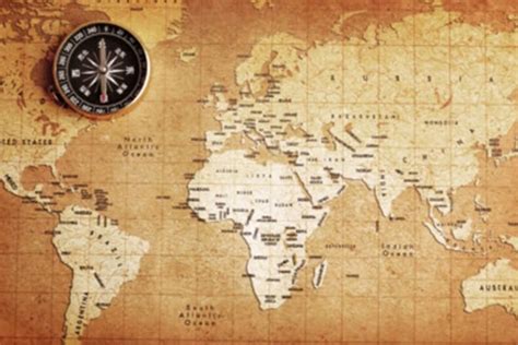 map with compass - Gavel International