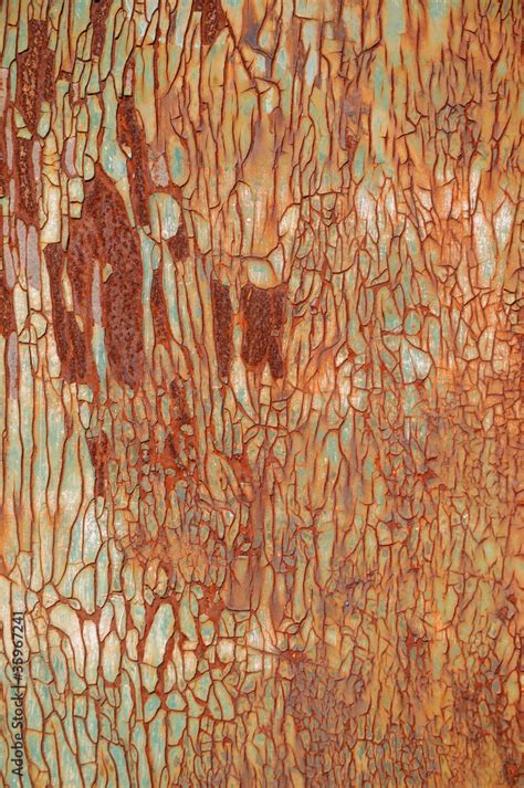 rust and paint metal texture Stock Photo | Adobe Stock