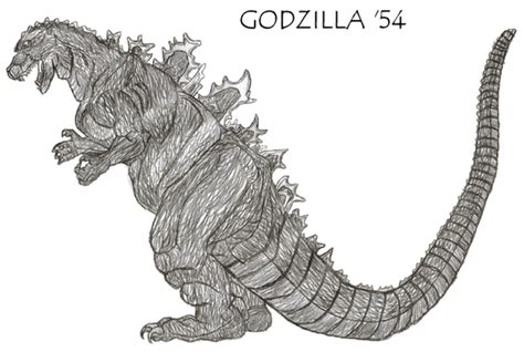 Godzilla '54 by TITANOSAUR on DeviantArt