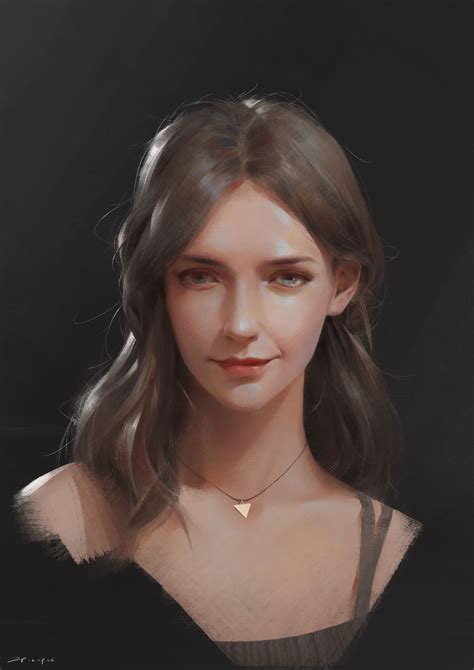 ArtStation - 涂, 若是 孤岛 | Portrait, Digital art girl, Character portraits