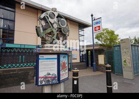 The Jewellery Quarter train and tram station, Birmingham, England Stock ...