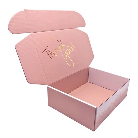 Custom Logo Cardboard Cartons Shipping Mailer Box Pink Cosmetic Set ...