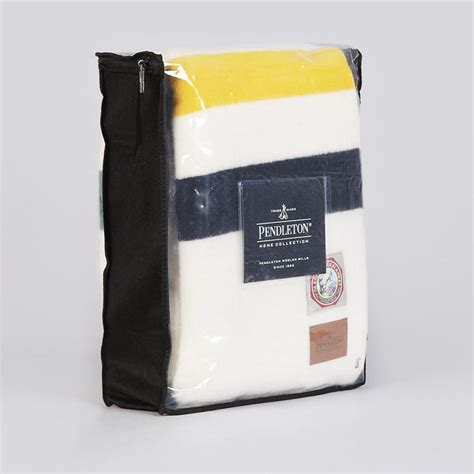 Pendleton Glacier National Park Blanket White | Flatspot