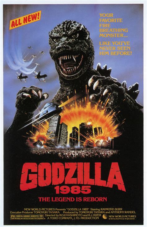 The Terrible Claw Reviews: The Return of Godzilla (1984) / Godzilla ...