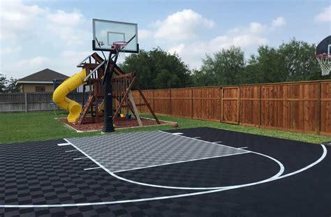 Backyard Basketball Court Flooring | Outdoor Sport Tiles