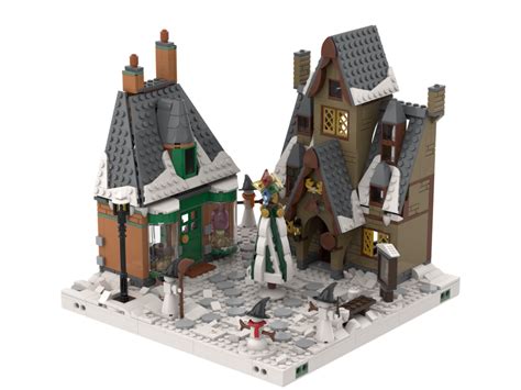 LEGO MOC Hogsmeade At Christmas by Erinna-AmphiBricks | Rebrickable ...