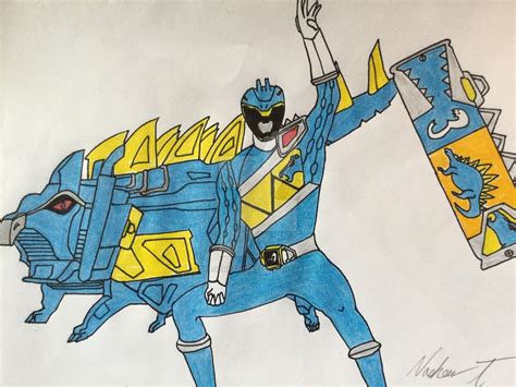 Power Rangers Dino Charge Drawing at PaintingValley.com | Explore collection of Power Rangers ...