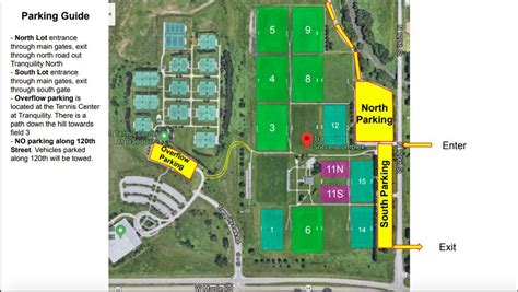 Tranquility Park Field Map - Colorado Map