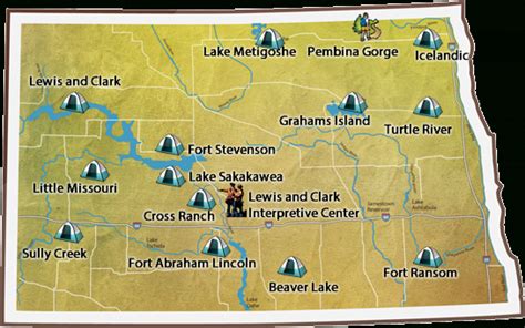 South Dakota State Parks Map - Printable Map