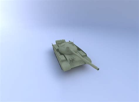 T-62M Tank 3D model | CGTrader