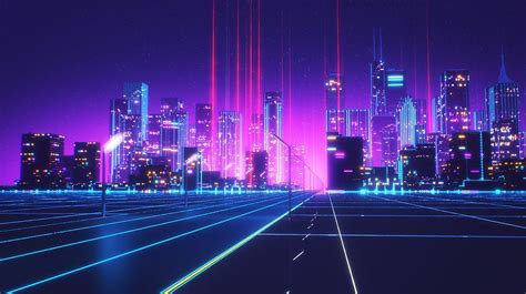 Synthwave City Wallpapers - Top Free Synthwave City Backgrounds - WallpaperAccess