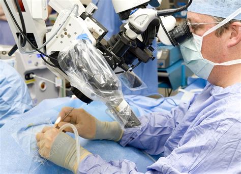 Middle ear surgery - Stock Image - C006/8581 - Science Photo Library