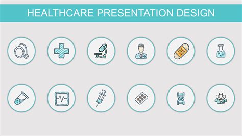 Free Hospital Icon Set for Presentations | PPT Slide Templates | SlideStore