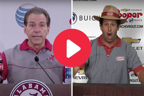 Car Salesman's Nick Saban Impression is Spot-On Comedy - FanBuzz