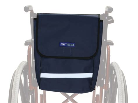 [5631] Wheelchair Accessories, Rear Carry Bag, Wrap Around Type