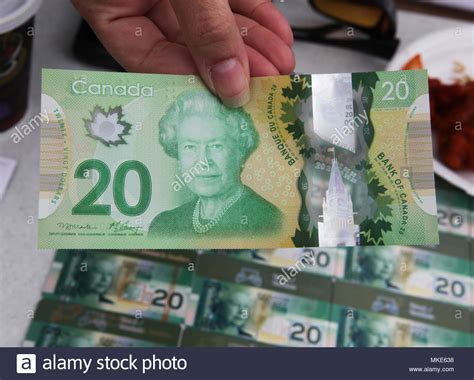 Twenty Dollar Bill Canada Stock Photos & Twenty Dollar Bill Canada Stock Images - Alamy