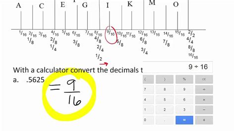 How To Read A Decimal Ruler