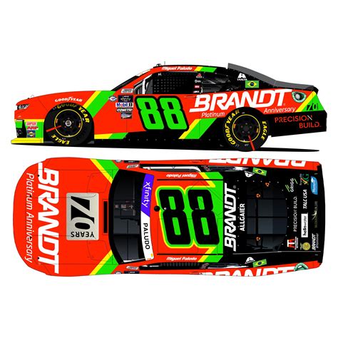 Action Racing Miguel Paludo 2023 #88 BRANDT NASCAR Xfinity Series 1:24 ...